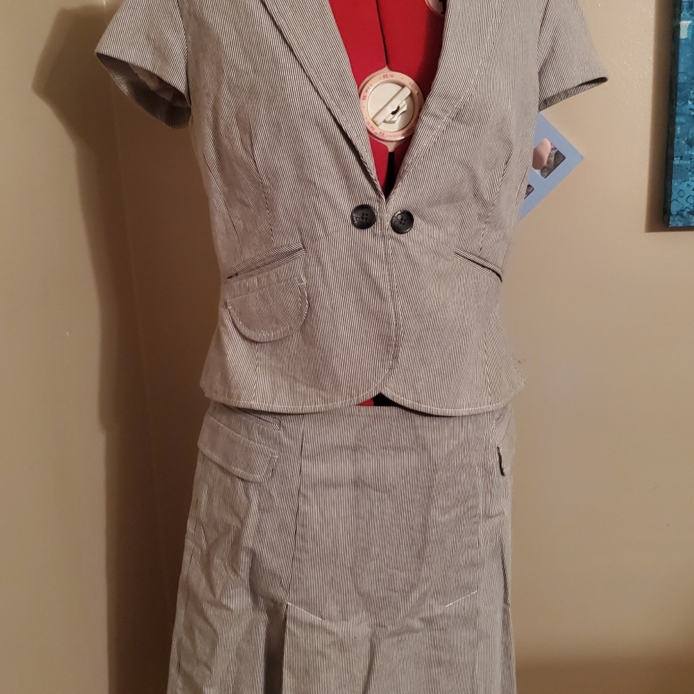 Skirt and Blazer Set